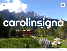 Tablet Screenshot of carolinsigna.com